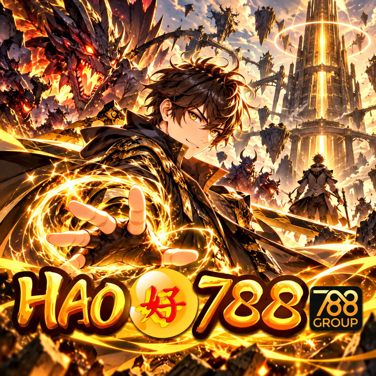 HAO788 x The Newbie Is Too Strong: Petualangan Newbie dengan Kekuatan Luar Biasa Menghadapi Tower dan Monster